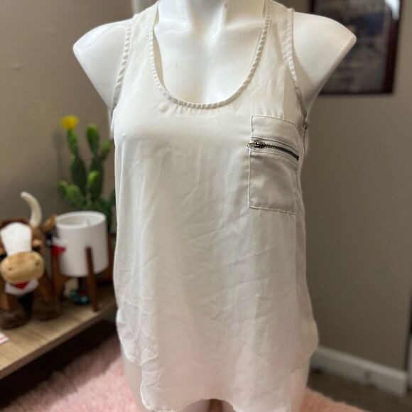 Windsor white blouse with side zipper - Picture 3 of 6